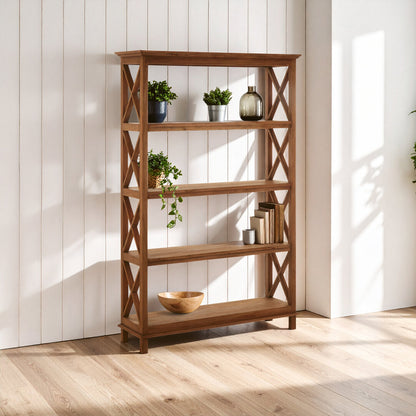 Java 4 Tier Shelf Unit