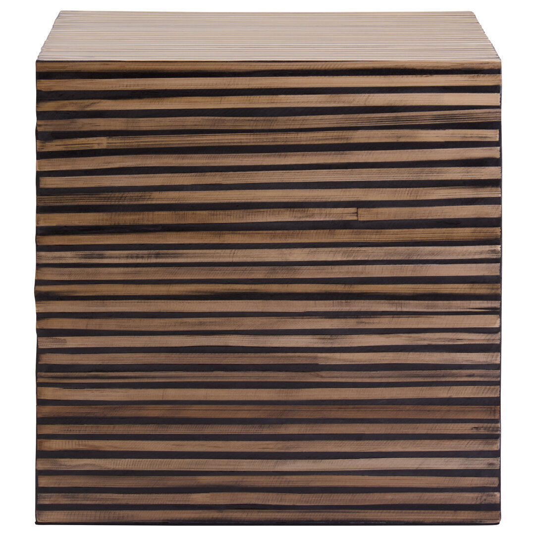 Grove Bamboo Inlay Side Table