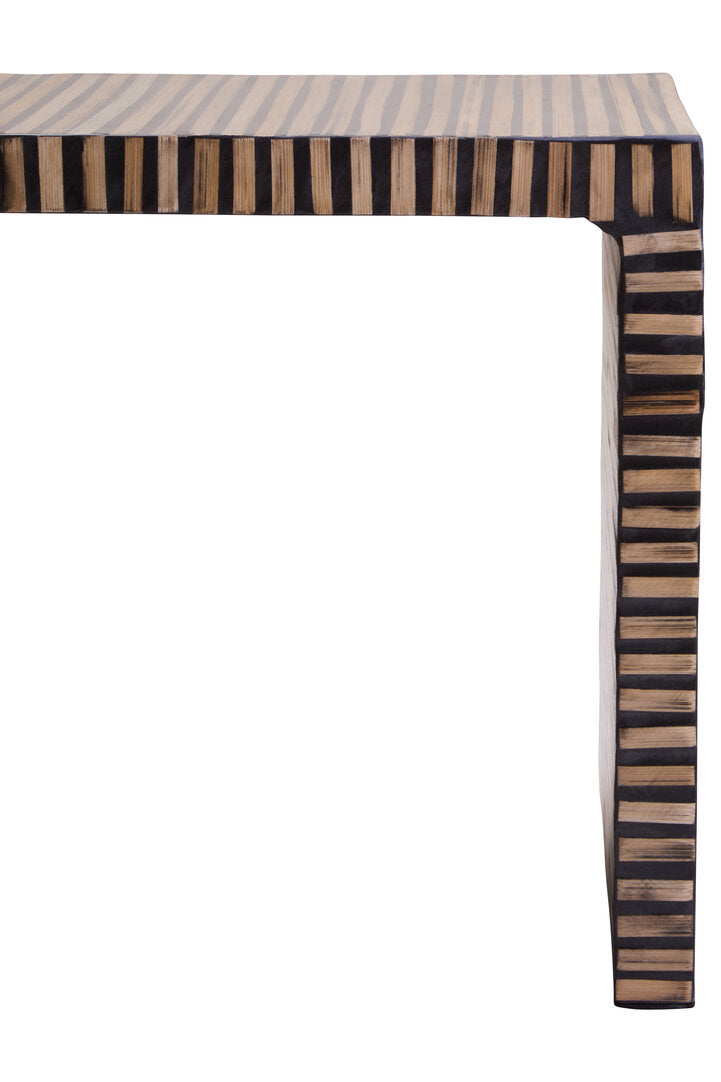 Grove Bamboo Inlay Side Table