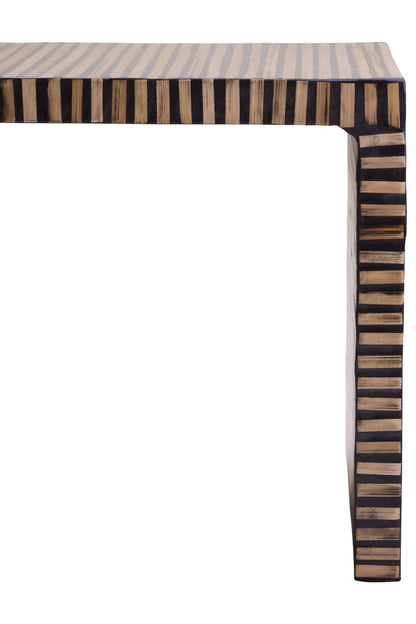 Grove Bamboo Inlay Side Table