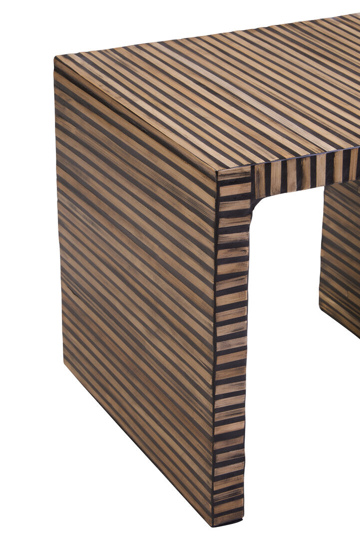 Grove Bamboo Inlay Side Table