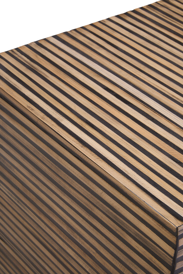 Grove Bamboo Inlay Side Table