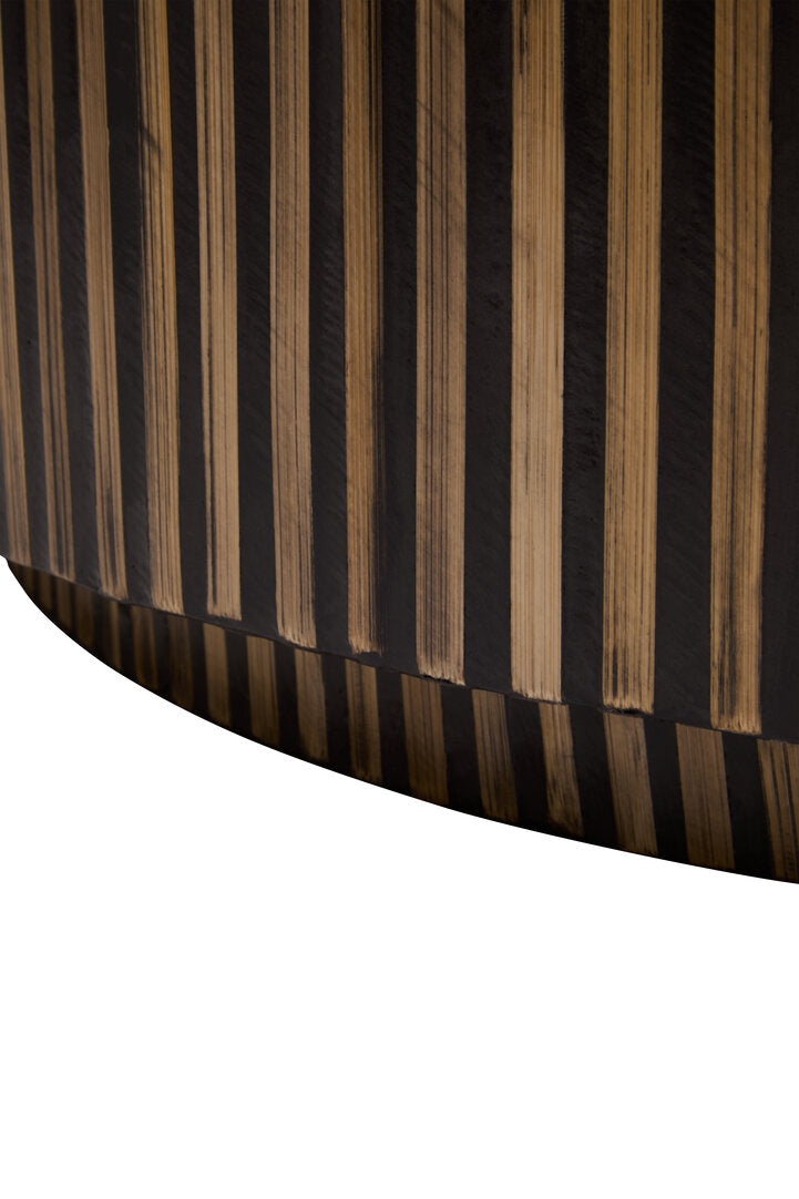 Grove Bamboo Inlay Round Coffee Table