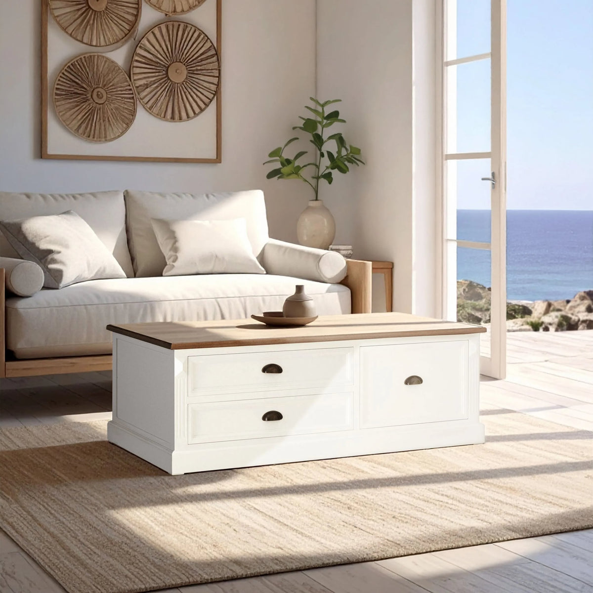 Chatsworth Coffee Table with Drawers