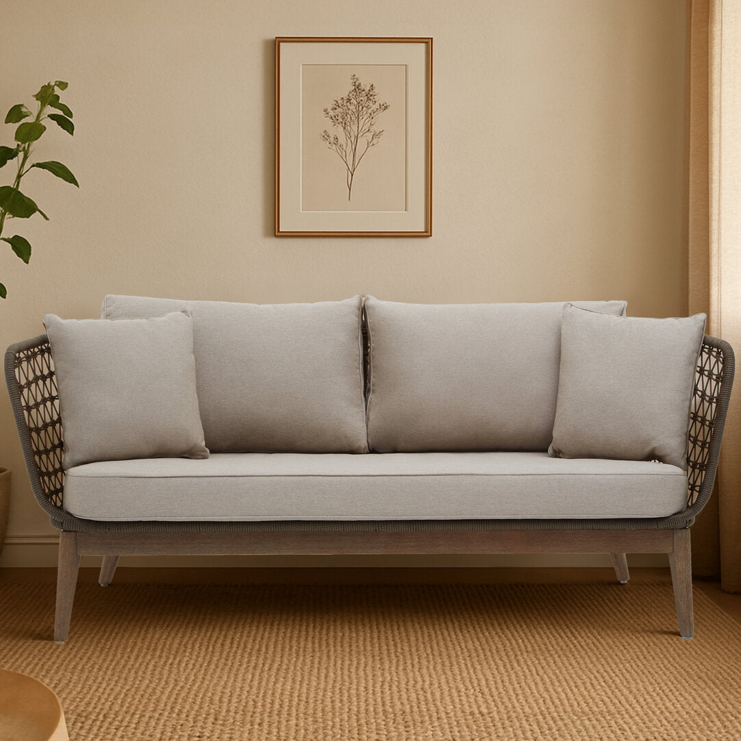 Masterpiece 3 Seat Grey Sofa