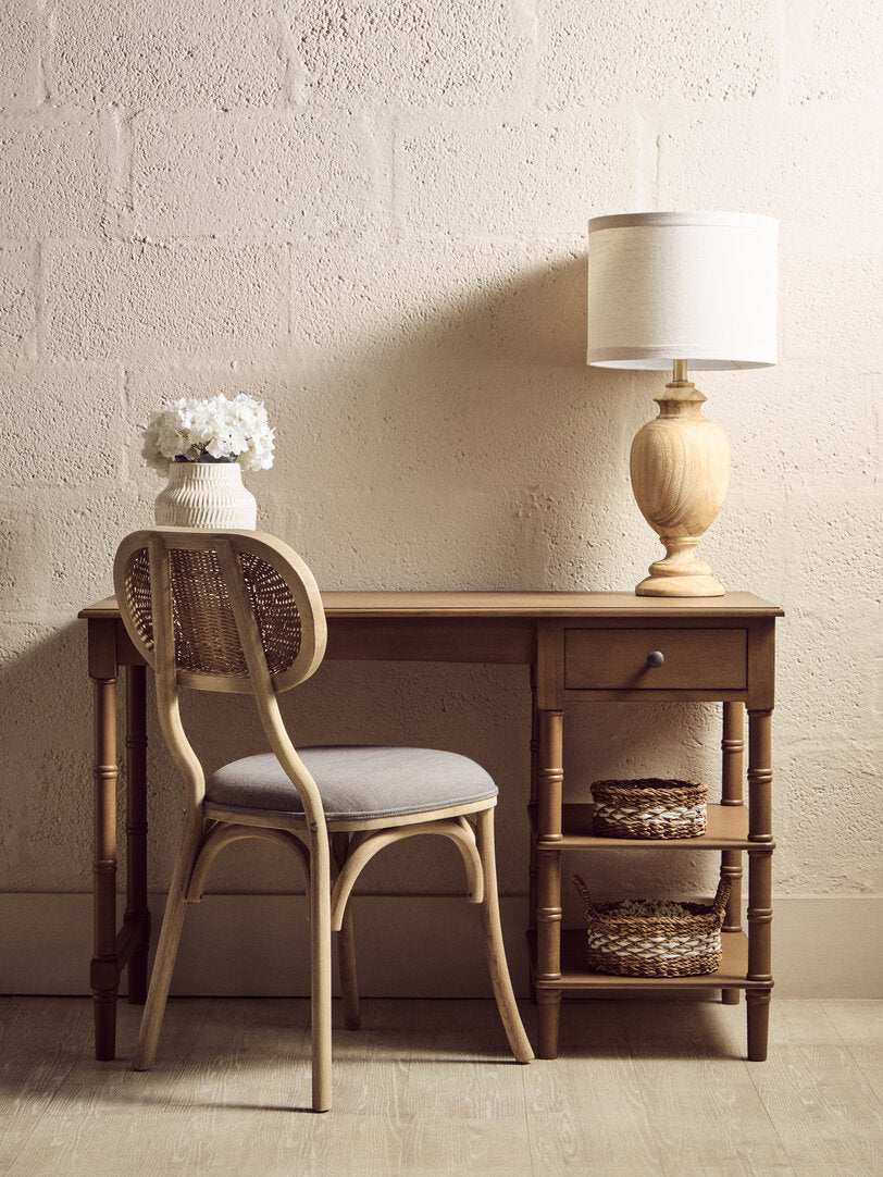 Pacific Grey Wash Elm Wood Dining Chair