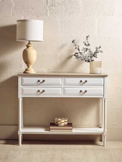 Heirloom 4 Drawer Console Table
