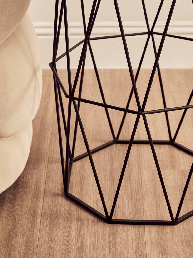 Kashmir Side Table With Octagonal Top