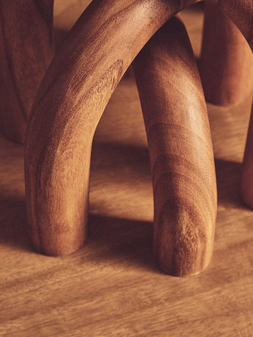 Empire Natural Wood Arch Sculpture