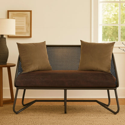 Nova 2 Seat Sofa With Curved Legs