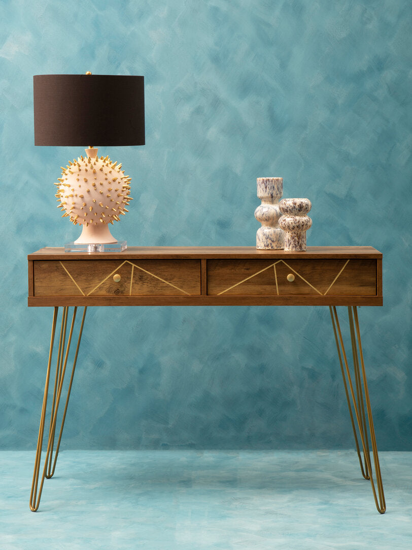 Fleur Console Table with 2 Drawers