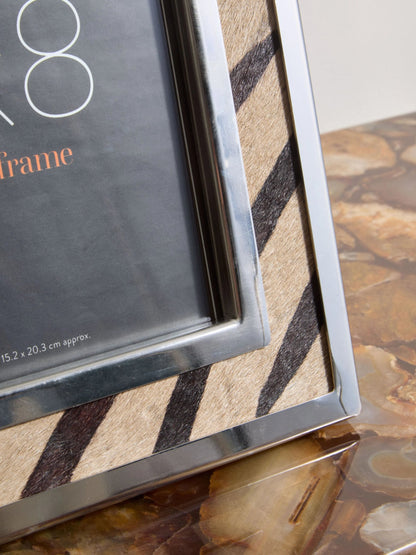 Chelsea Townhouse 6in x 8in Zebra Design Photo Frame