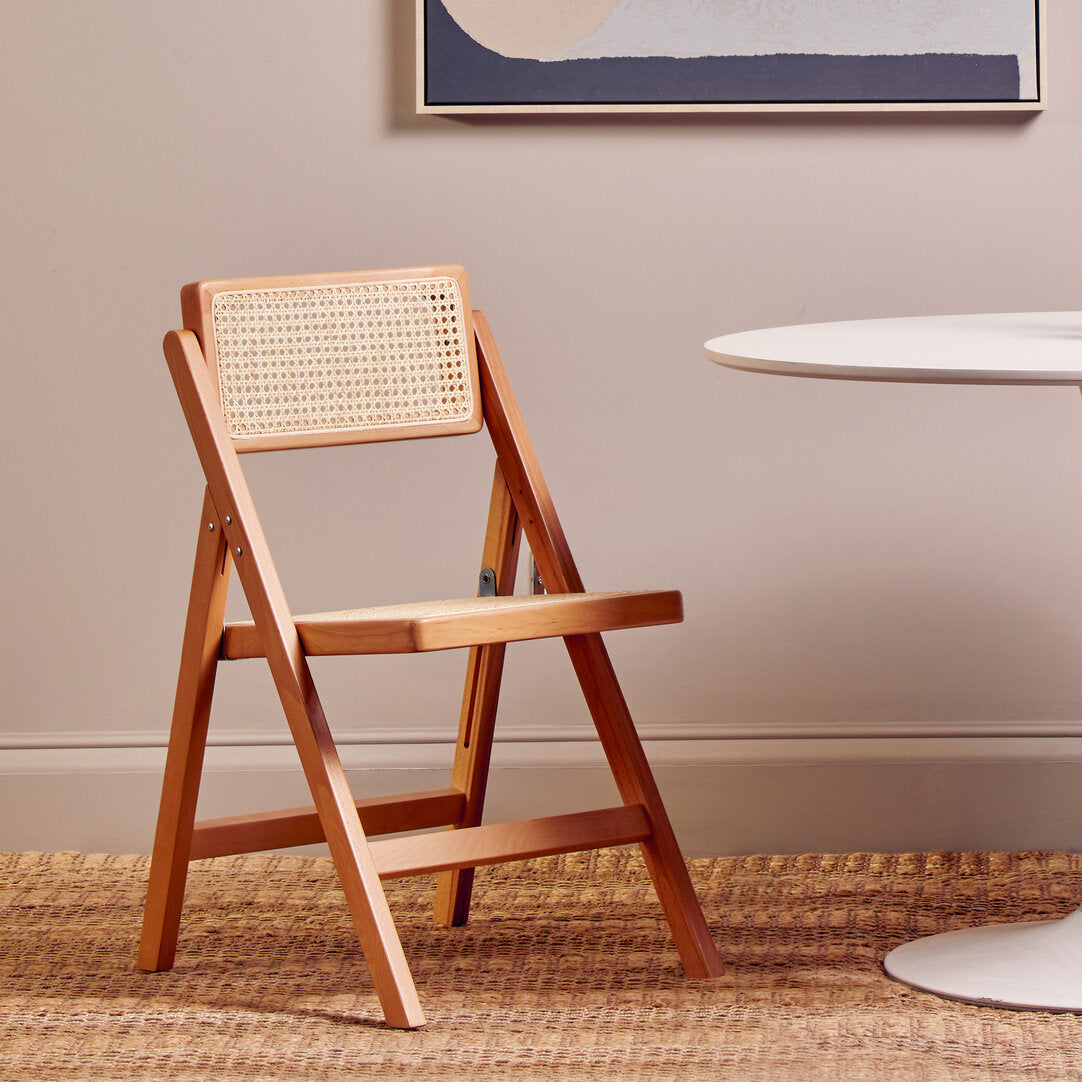 Pacific Beech Wood Frame Folding Chair