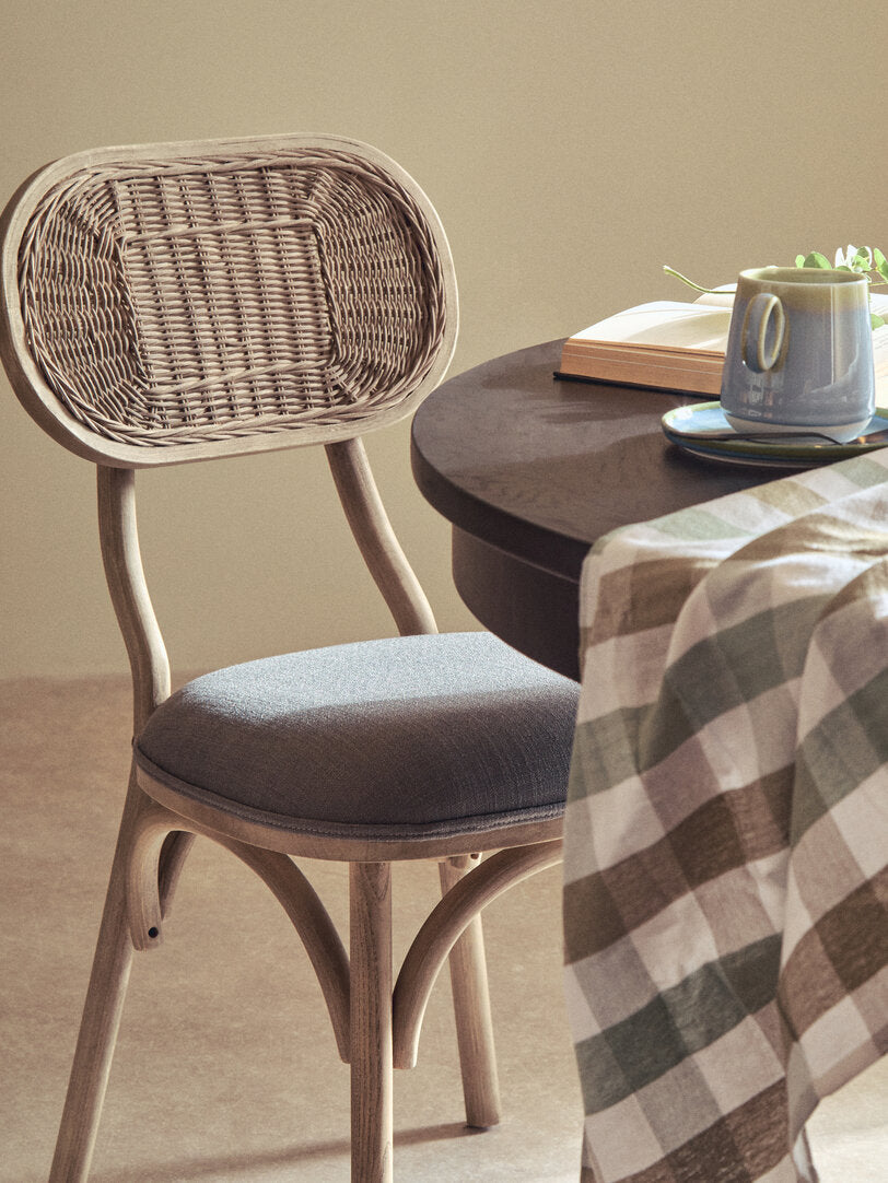 Pacific Grey Wash Elm Wood Dining Chair