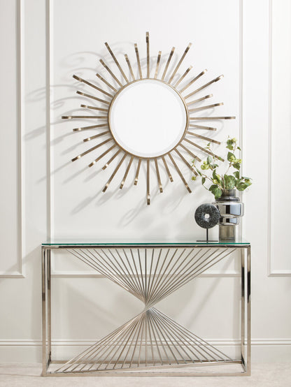 Solaris Spoke Style Wall Mirror