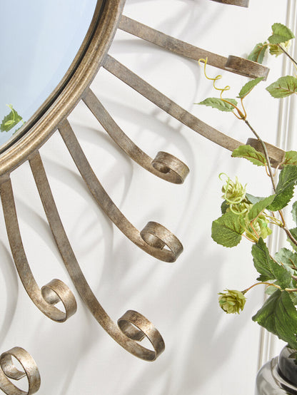 Solaris Spoke Style Wall Mirror