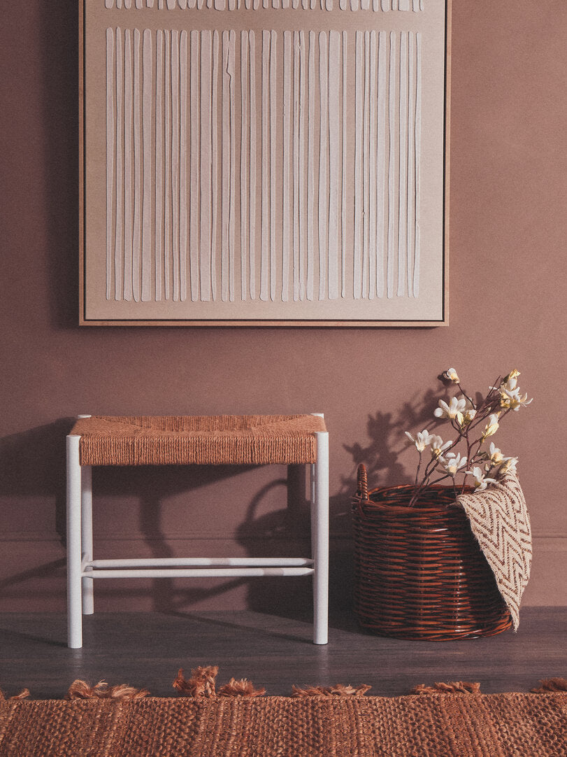 Sierra Beige Woven Throw