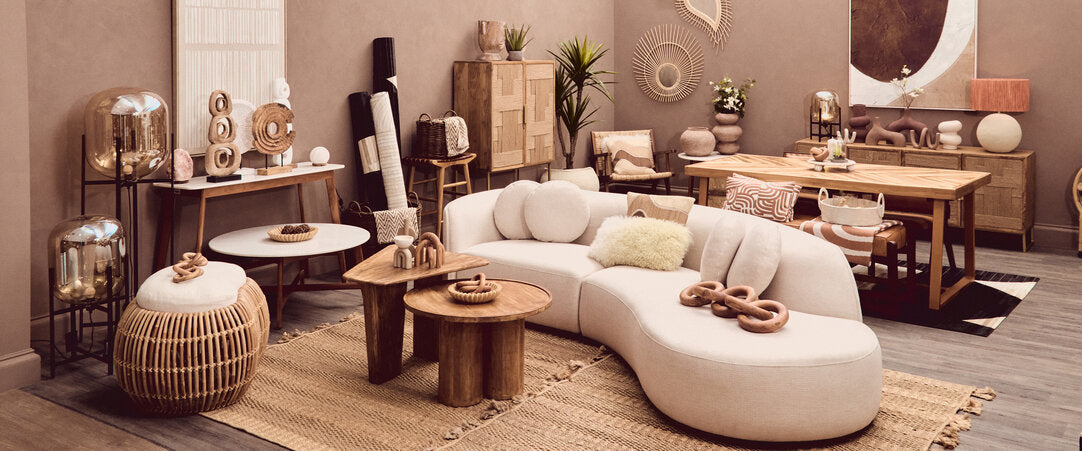 Zola Natural and Terracotta Cushion