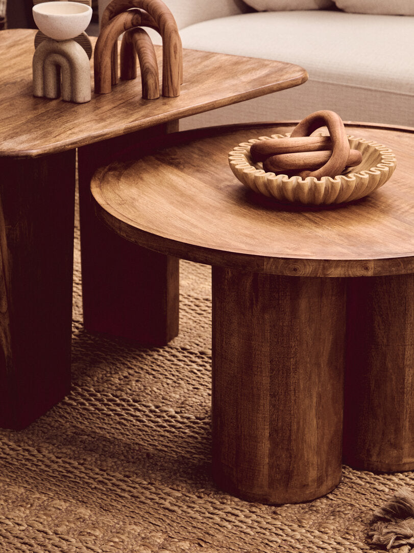 Empire Natural Wood 3 Link Chain Decor