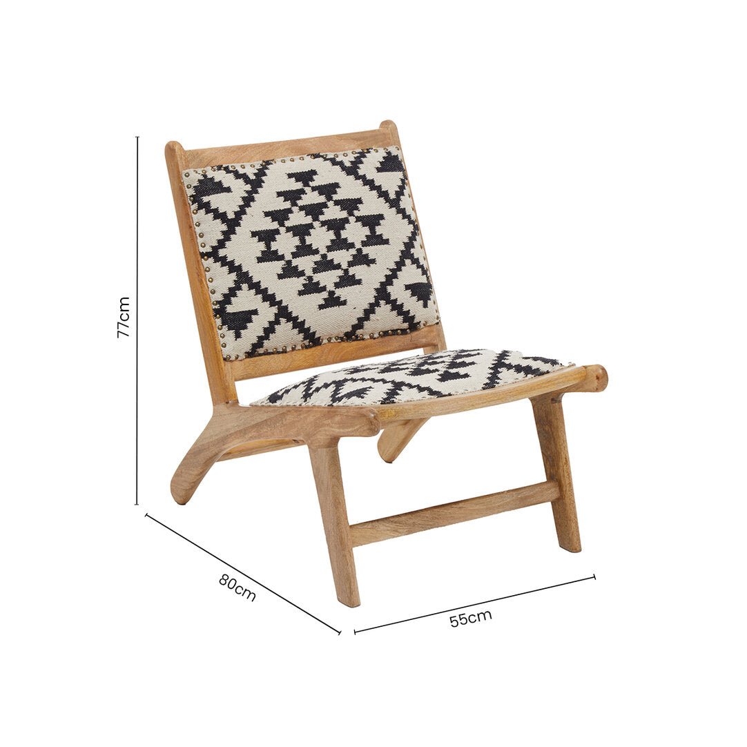 Serene Berber Style Chair