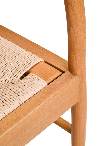 Pacific Natural Rope and Beech Wood Chair
