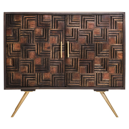 Saffron 2 Door Mango Wood Sideboard