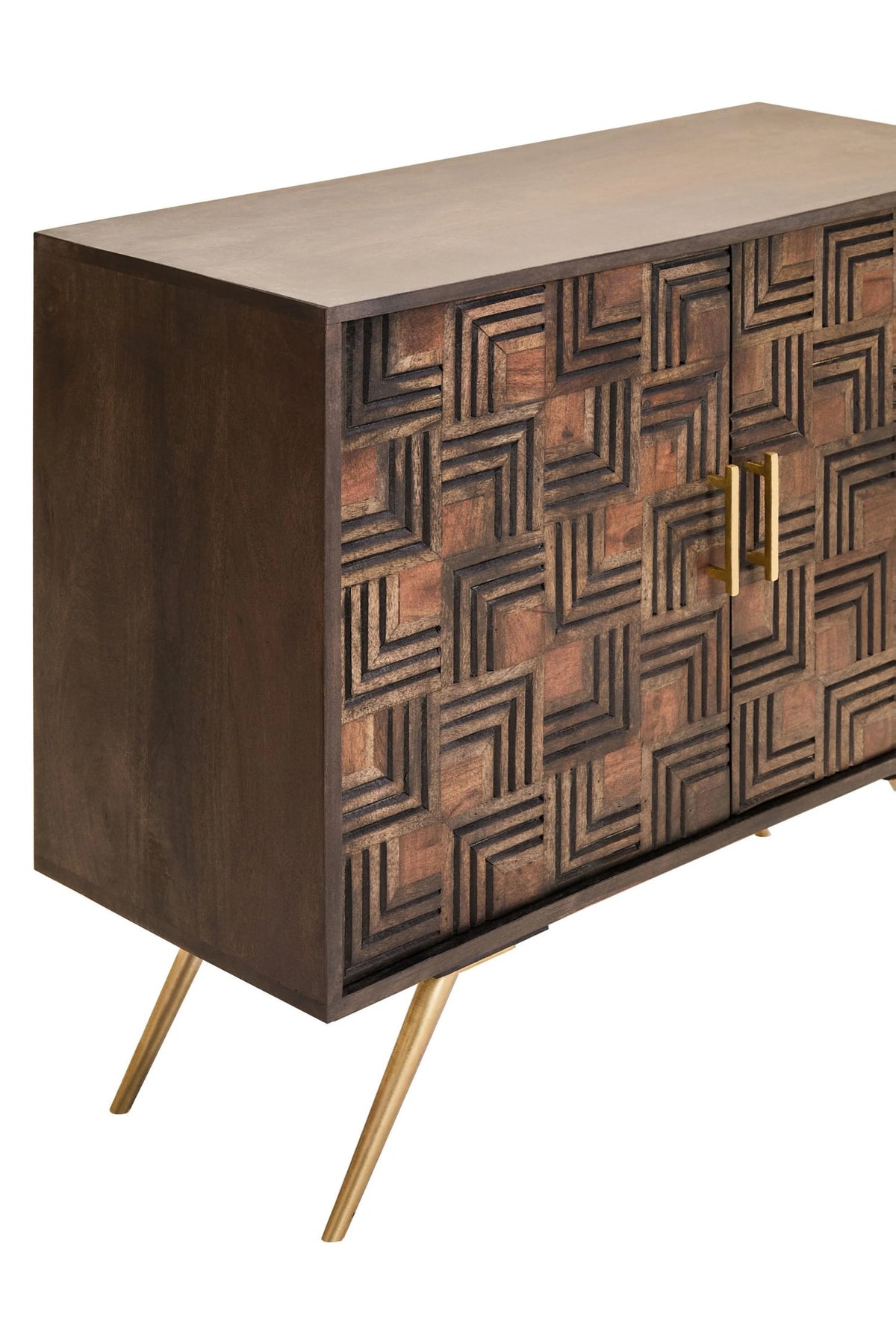 Saffron 2 Door Mango Wood Sideboard