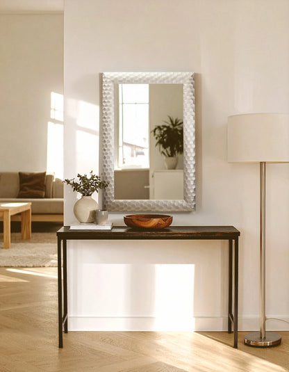 Kendal Wall Mirror With Silver Frame