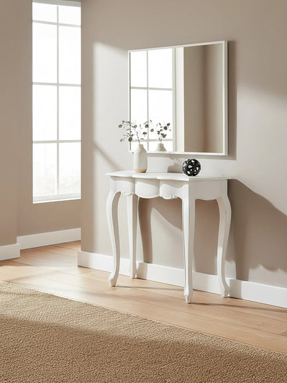 Seine White Console Table
