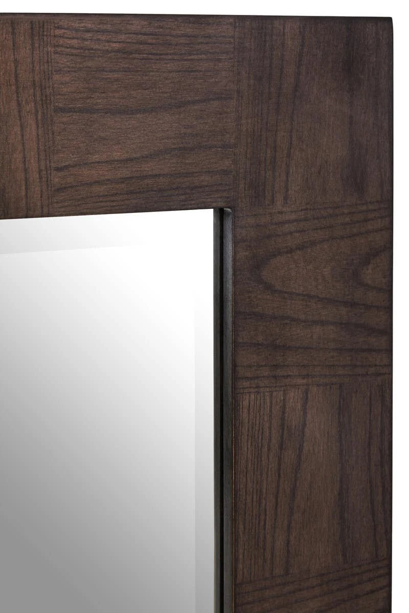 Alderwick Antique Grey Wall Mirror