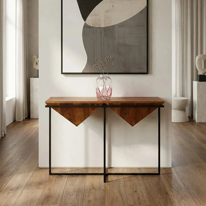 Kasauli Acacia Pyramid Console Table