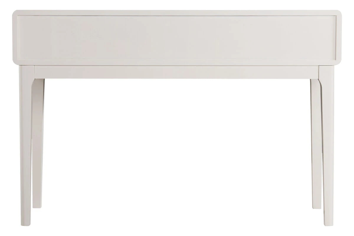 Avenor Ivory Wood Veneer Two Drawer Dressing Table