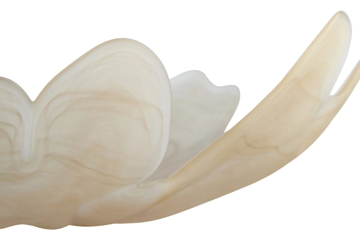 Lunelle Natural Fluted Glass Plate