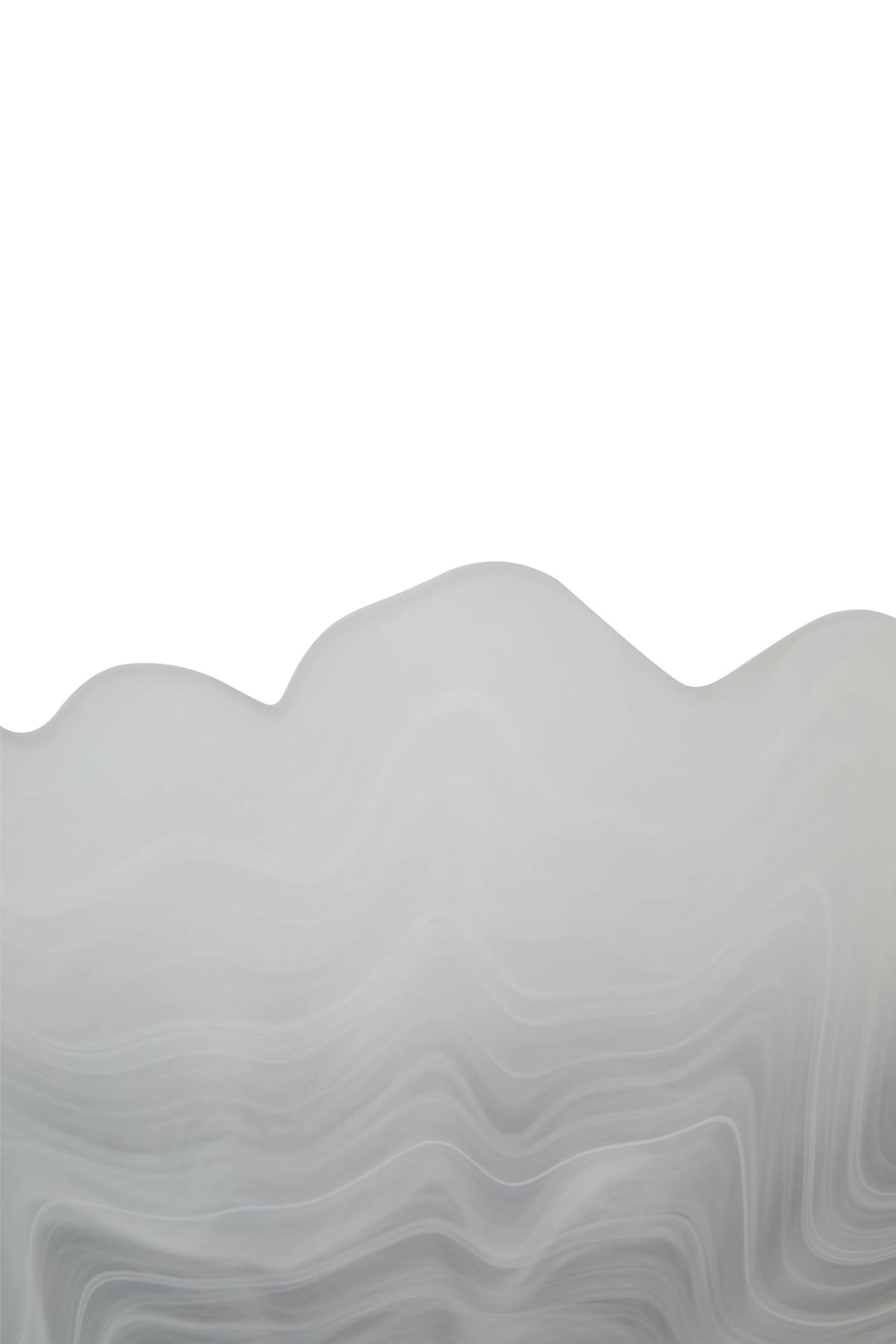 Lunelle Fluted White Glass Plate