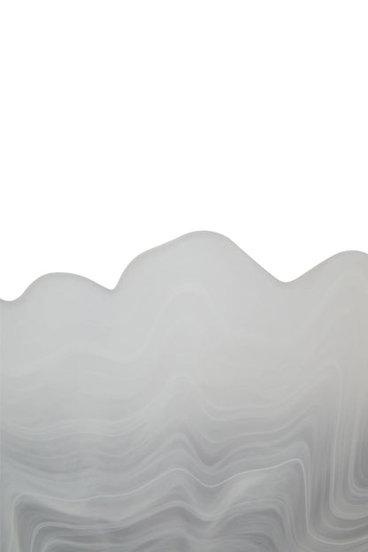 Lunelle Fluted White Glass Plate
