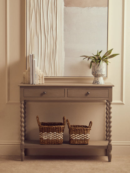 Dunelle Small Beige Speckled Planter