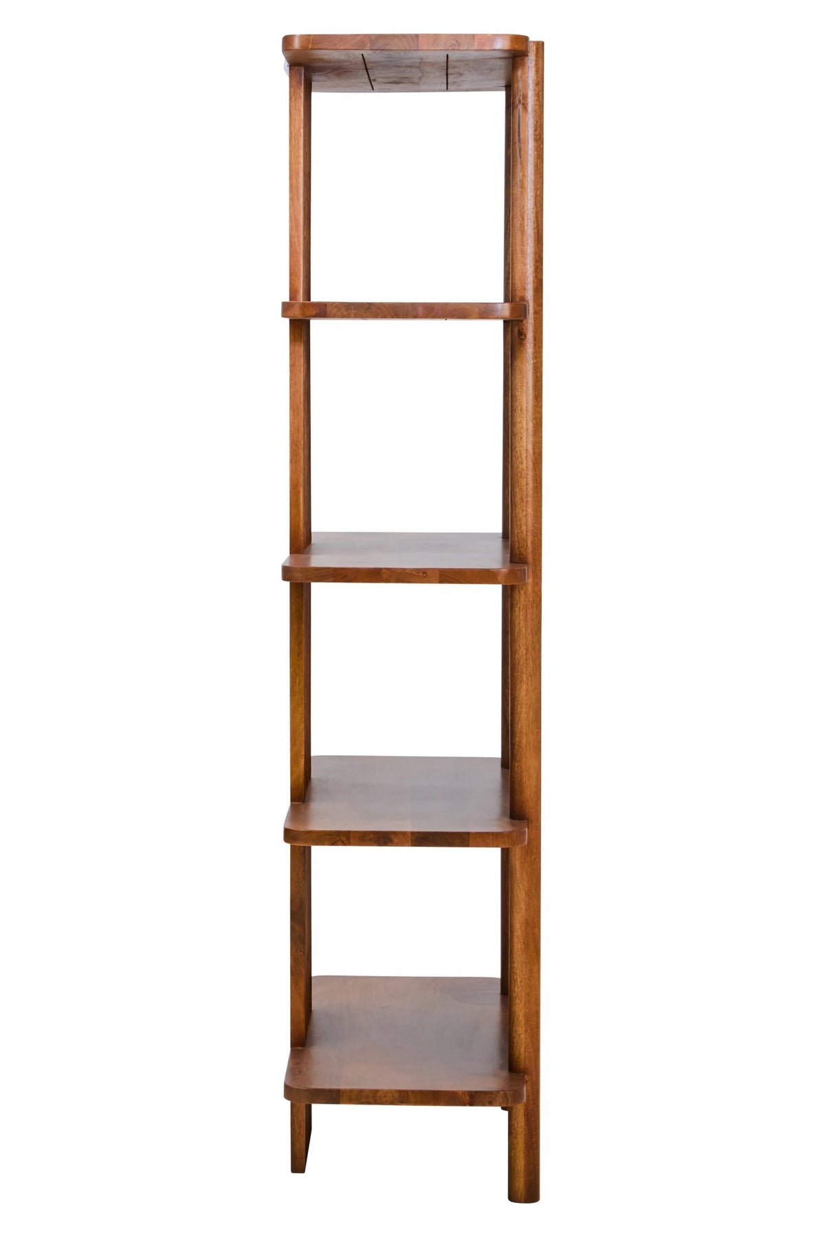 Garda Five Tier Mango Wood Shelf Unit