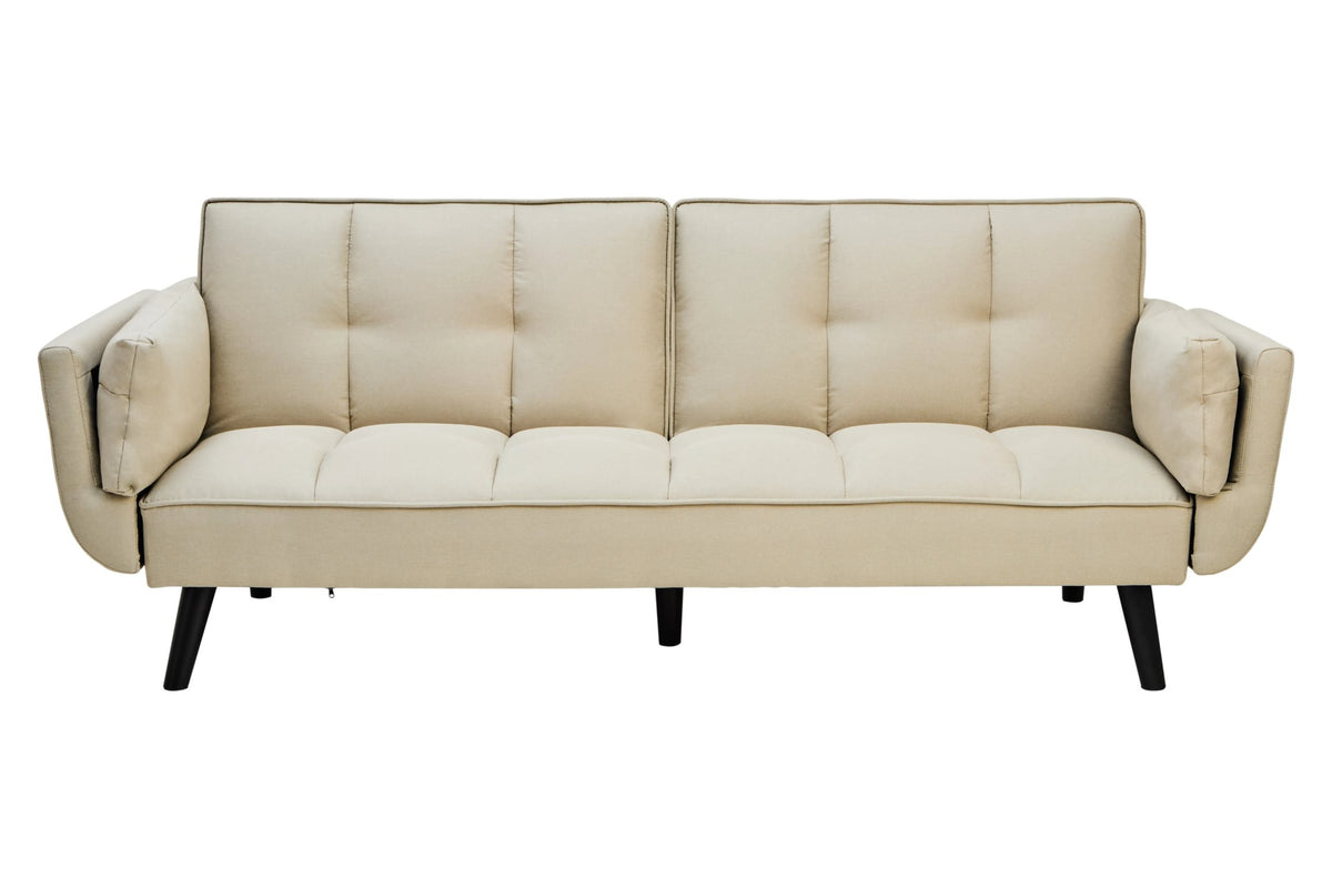 Marlowe 3 Seat Beige Sofa Bed