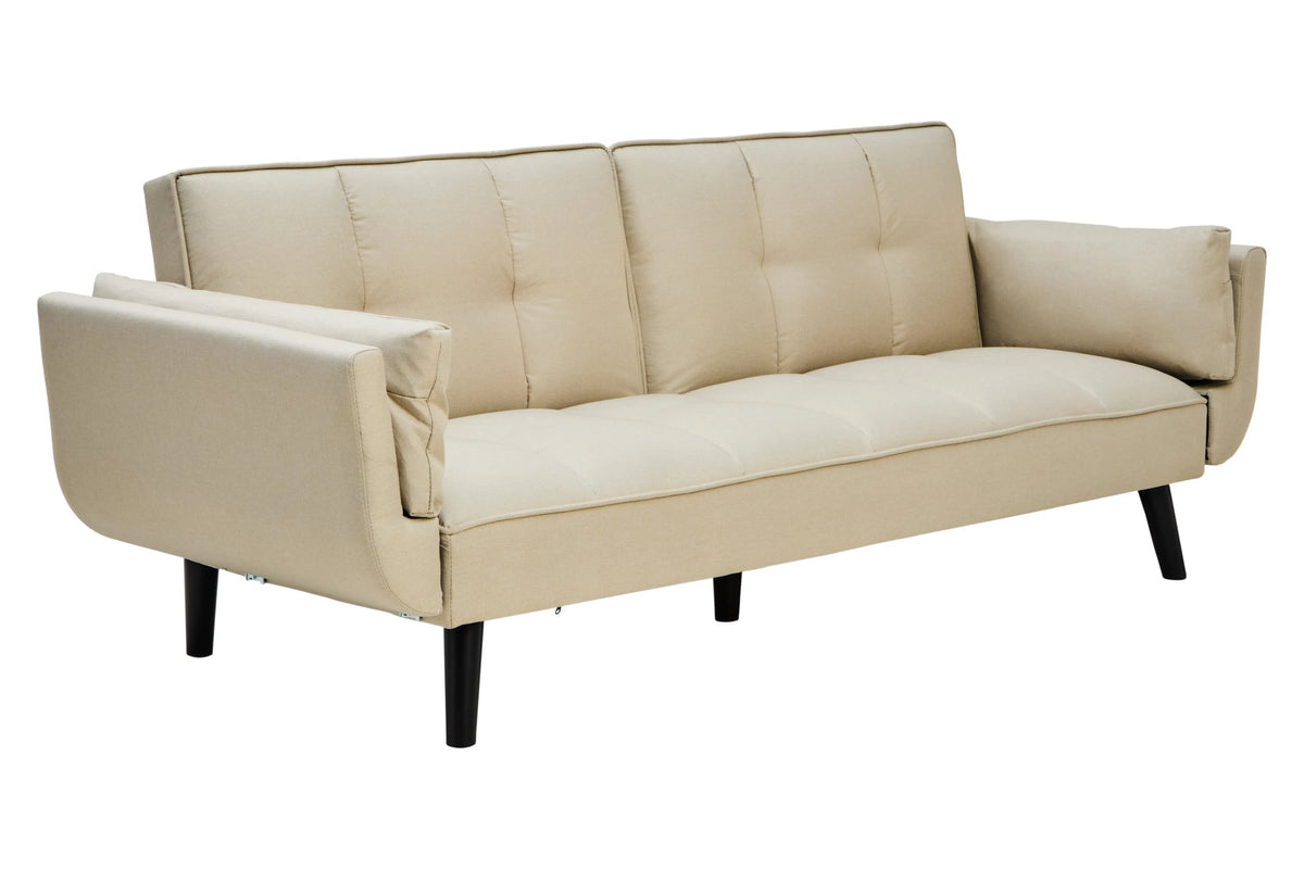 Marlowe 3 Seat Beige Sofa Bed