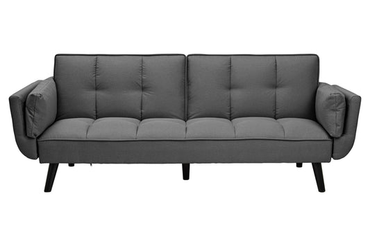Marlowe 3 Seat Dark Grey Sofa Bed