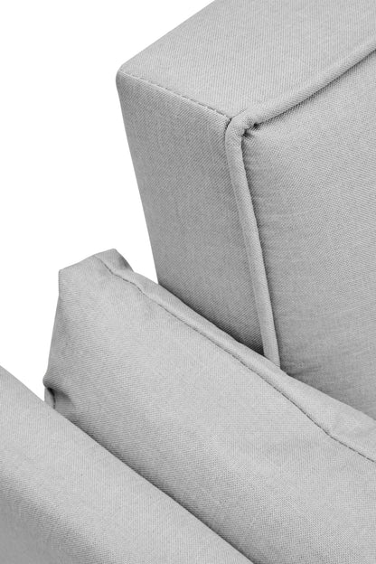 Marlowe 3 Seat Light Grey Sofa Bed