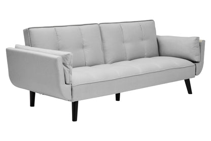 Marlowe 3 Seat Light Grey Sofa Bed