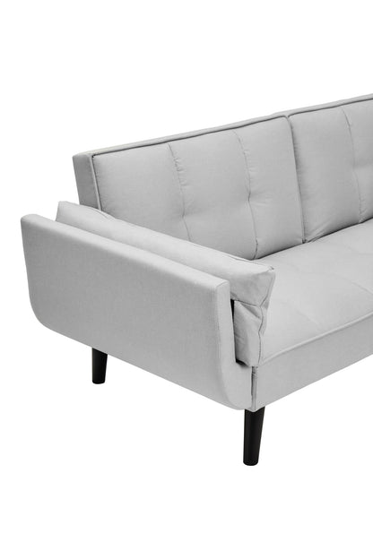 Marlowe 3 Seat Light Grey Sofa Bed