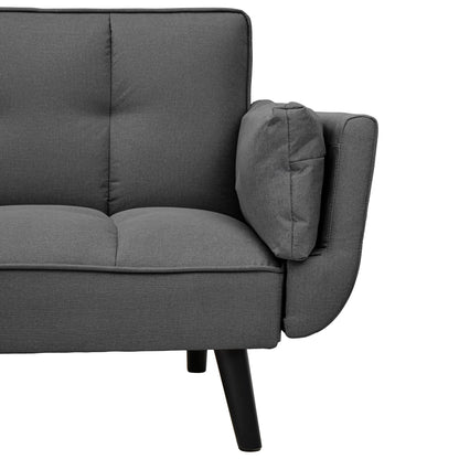 Marlowe 3 Seat Dark Grey Sofa Bed