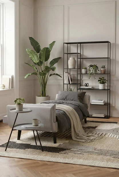 Marlowe 3 Seat Light Grey Sofa Bed