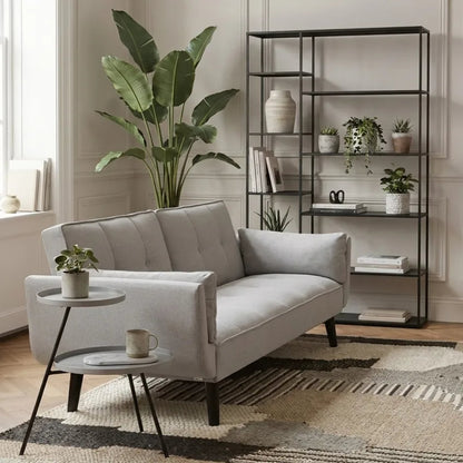 Marlowe 3 Seat Light Grey Sofa Bed