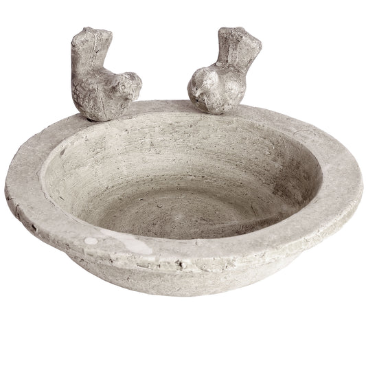 Bird Bath Large - Ornaments from the Quanta Home collection.