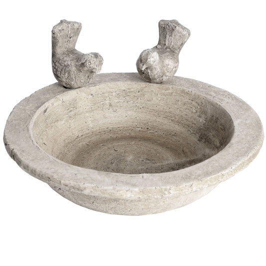 Bird Bath Small - Ornaments from the Quanta Home collection.