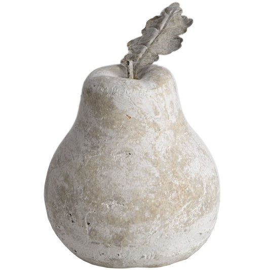 Stone Pear Medium - Ornaments from the Quanta Home collection.