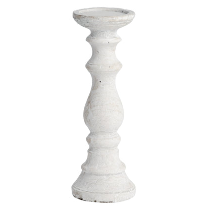 Medium Stone Candle Holder - Candle Holders from the Quanta Home collection.